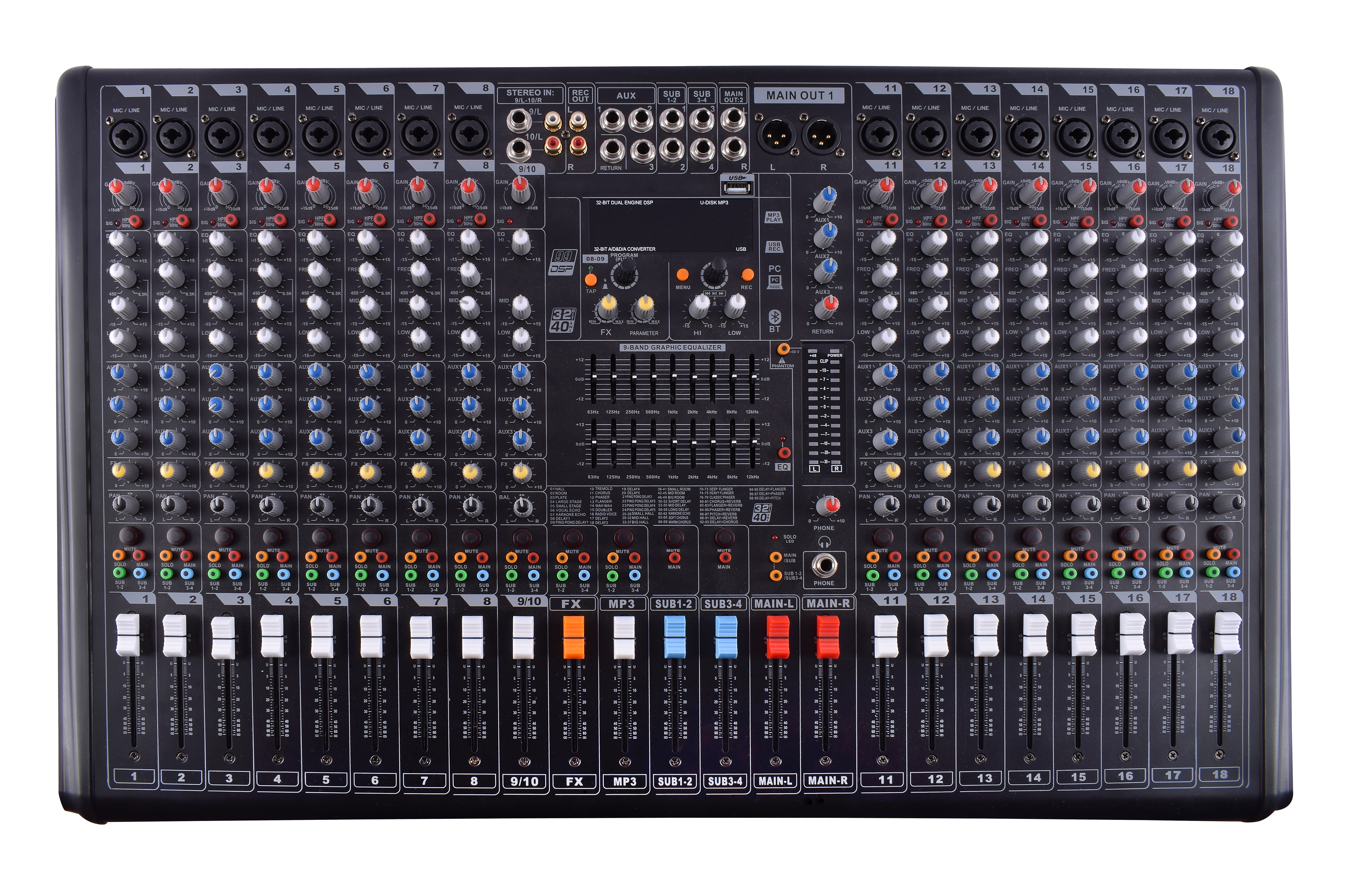 Power Mixer Amplifier