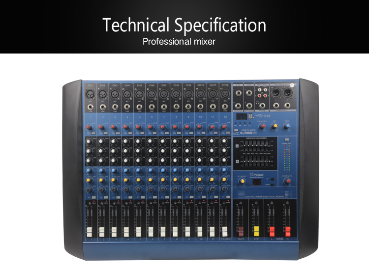 LAIKESI professional mixer sound audio mixer prices