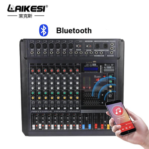 Professional mp3 sound mixer with 2 group dj controller 8channels mixer