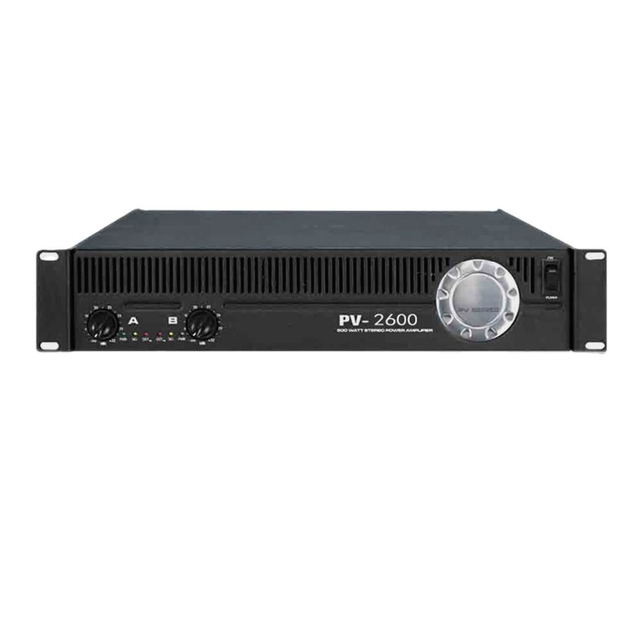 PV-2600 500W stage power amplifier