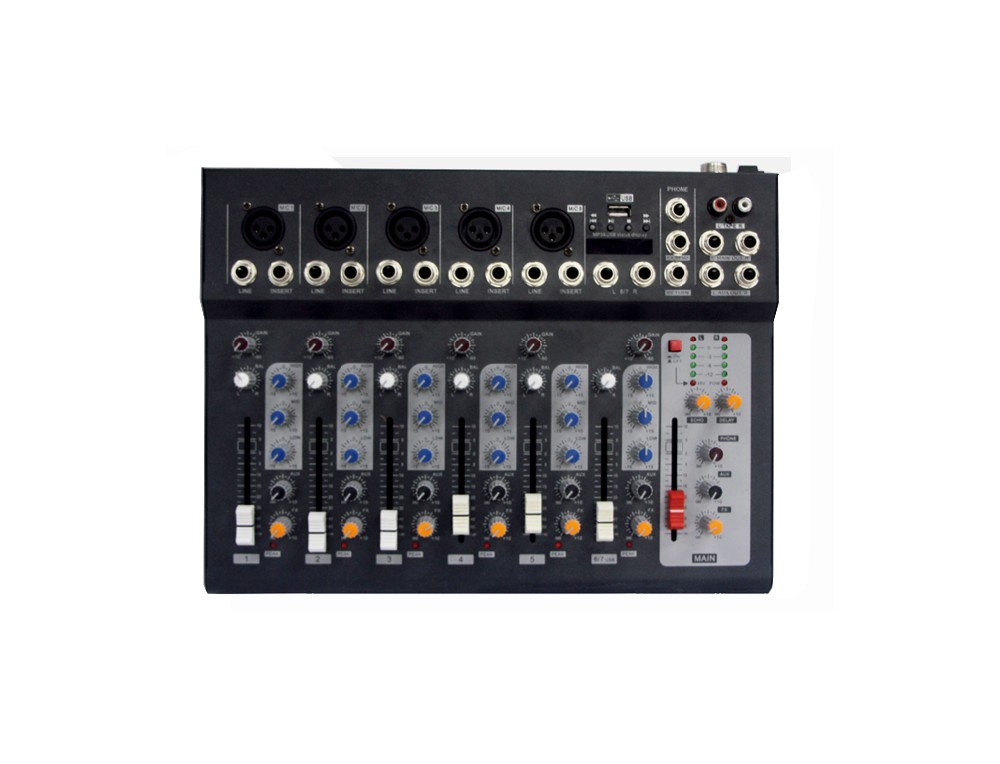 what does an audio mixer do