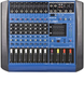 2015 new large display USB effects microphone mixer-GM8 Audio mixer