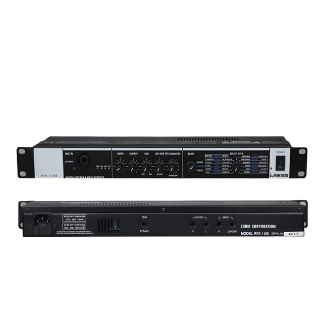 RFX-1100 professional pre- amplifier outdoor sound audio system digital effect
