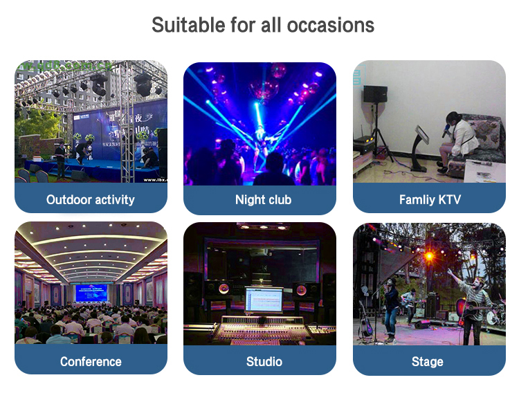 Professional sound mixing table dsp karaoke mixer with echo for music mixer dj system