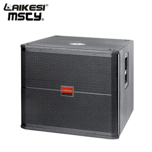 Professional dj speaker dual 18 inch subwoofer box design