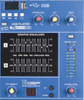 GM8 sound system 8 channel audio power mixer with USB