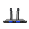 ST288 UHF wireless microphone two channels IR frequency adjusting 200 meter distance
