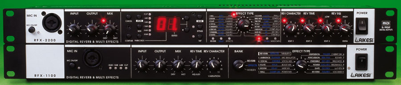 RFX-1100 professional pre- amplifier outdoor sound audio system digital effect