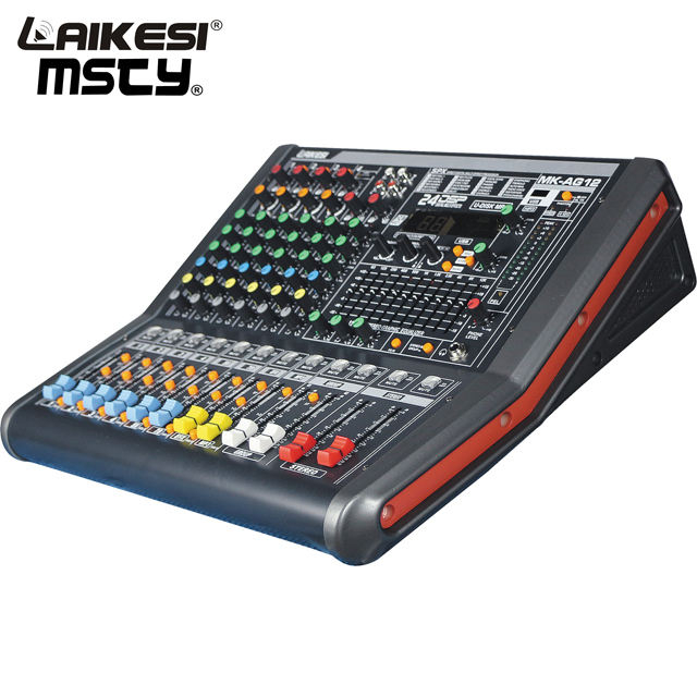 wireless contact audio mixing USB sound mixer 24 DSP professional mixer console