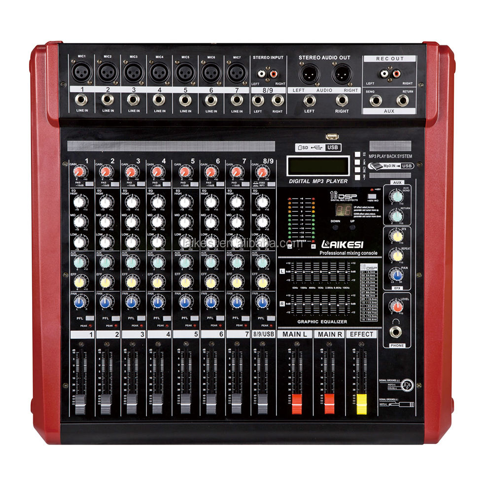 audio interface mixer