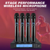 Stage Performance Wireless Microphone Professional Four Antenna Dual Transmit