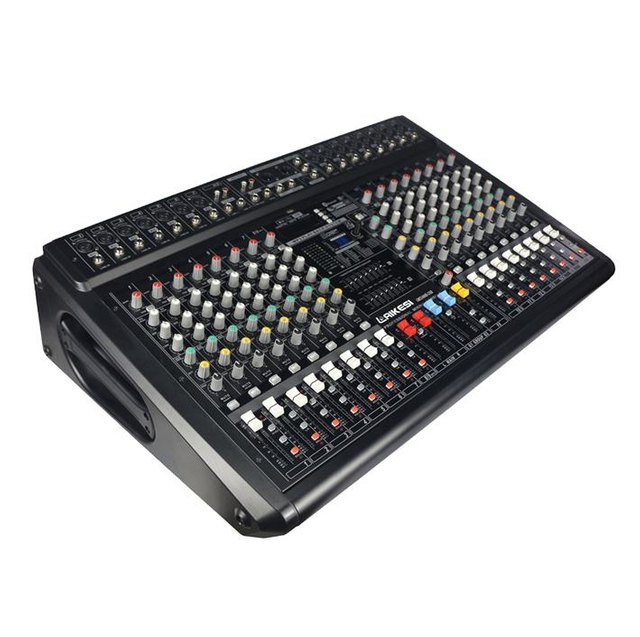 2 group professional GMX1600D 16 channel power mixer pro