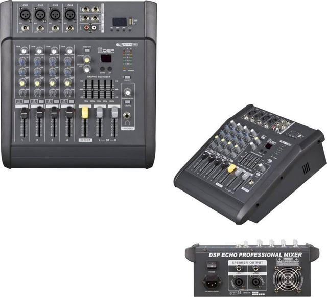 HOT -sale 4 channels 150Wx2 MX-402D products Professional pmx power mixer