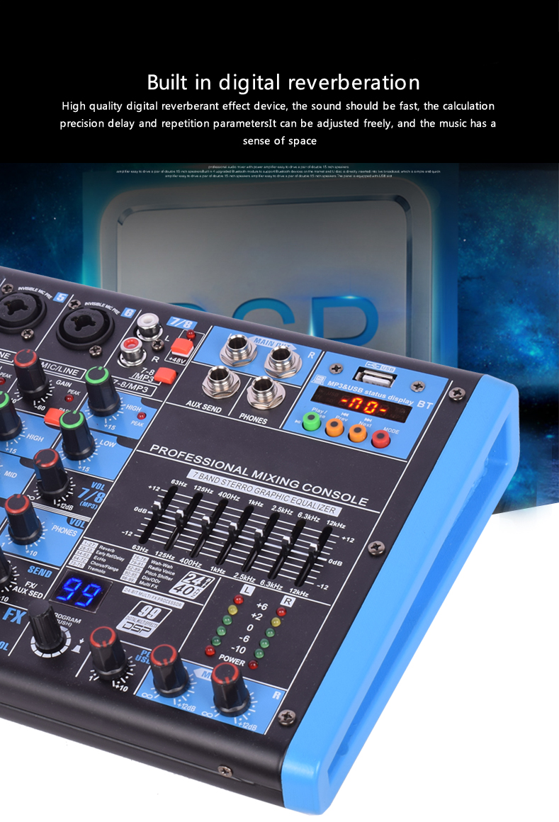 audio interface for mixer