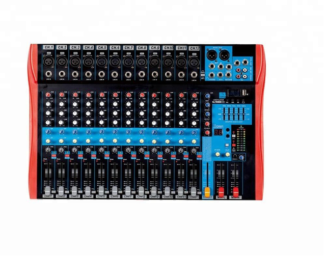 High Quality 8 Channel karaoke mini mixer/Digital Echo Karaoke Mixer