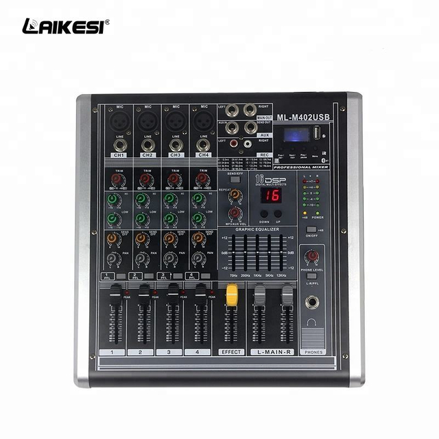 2018 LAIKESI AUDIO Mini Mixer Audio Mini sound mixer with MP3