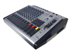 MX806D 8 channels wireless contact audio powered mixer console