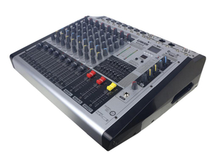 MX806D 8 channels wireless contact audio powered mixer console