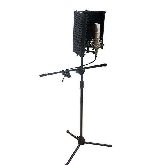 PS-3 Studio Recording foldable foam Pop Shield microphone Isolation Shield For Recording
