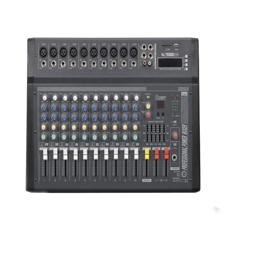 CMX Series dj mixer amplifier audio 12 channels