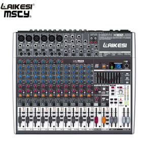 dj player mixer professional sound system with phantom power audio mixer