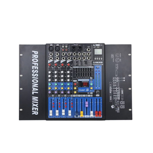 Rack design 2 stereo EX802FX-USB audio mixer with phantom power