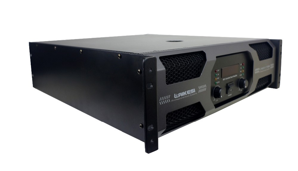CMD1500 1500W/8ohm high power amplifier with display