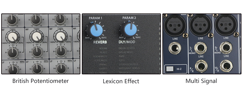 LAIKESI high quality karaoke mixer for Mixer Sound System