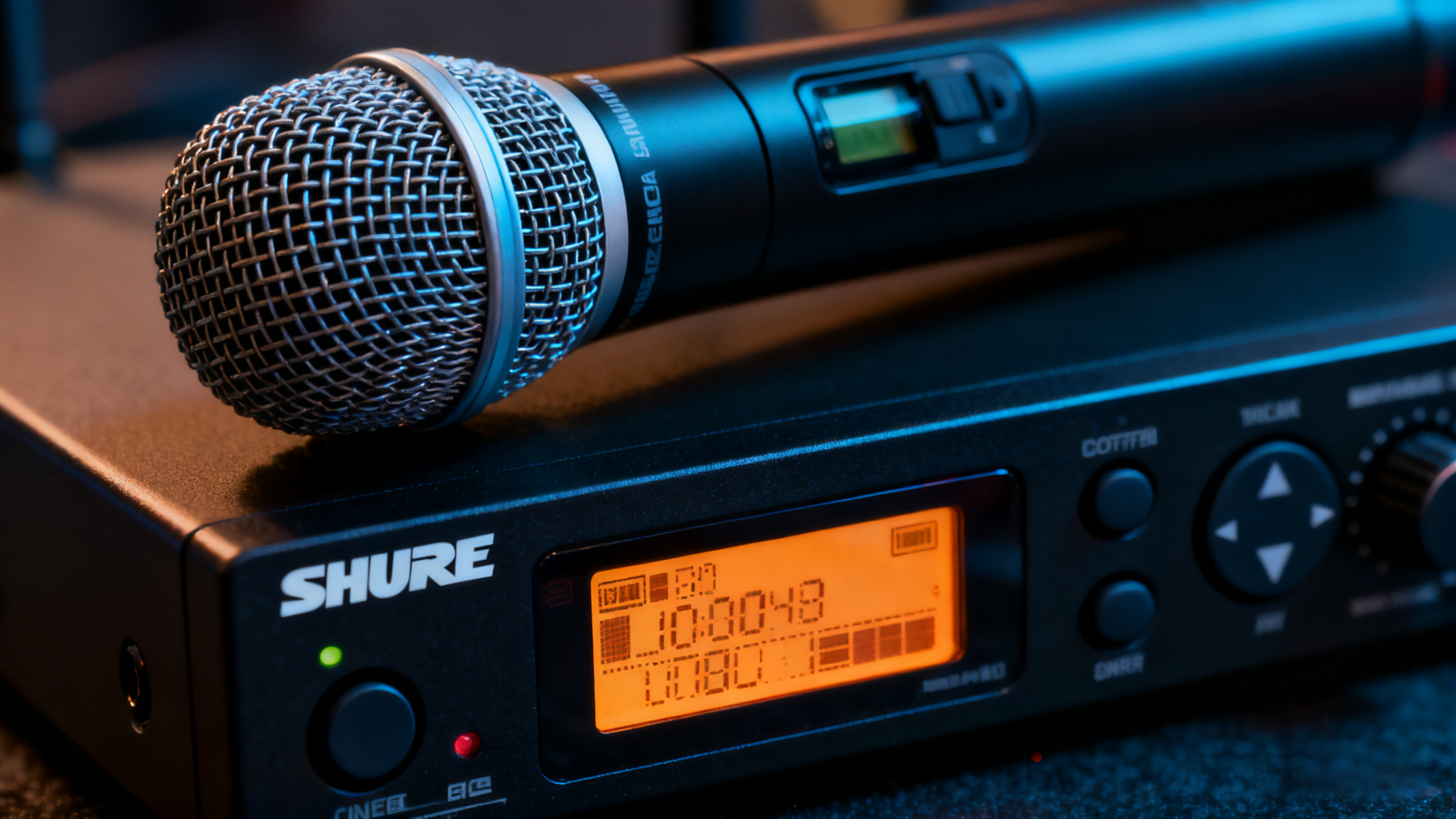 shure wireless microphone system