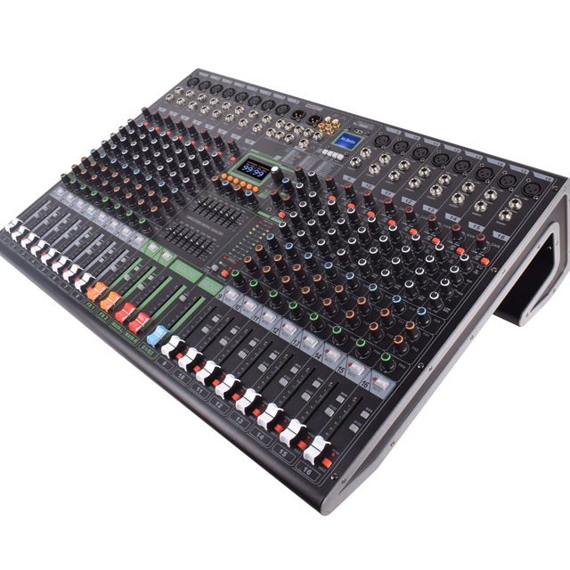 PMA1606FX 16channel DJ mixer digital mixer console dual 99DSP effect