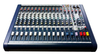 Professional MFX series audio mixer with phantom power