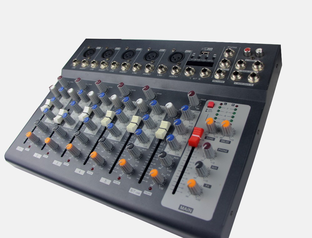 what does an audio mixer do