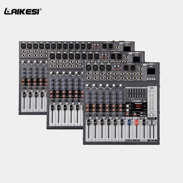 LAIKESI AUDIO dj mixer with usb mp3 player dj controller music mixer